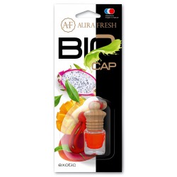 Жидкий ароматизатор в бутылочке, подвесной "BIO CAP". Аромат-"Exotic"